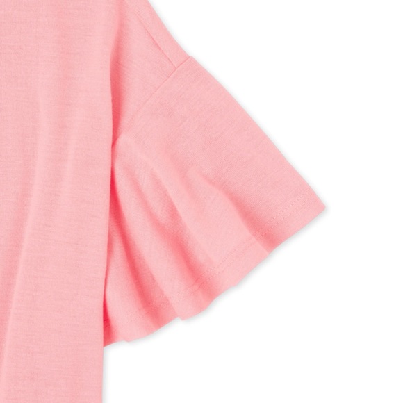NWT Children’s Place Pink Tie Front Top XS (4) - Picture 2 of 3